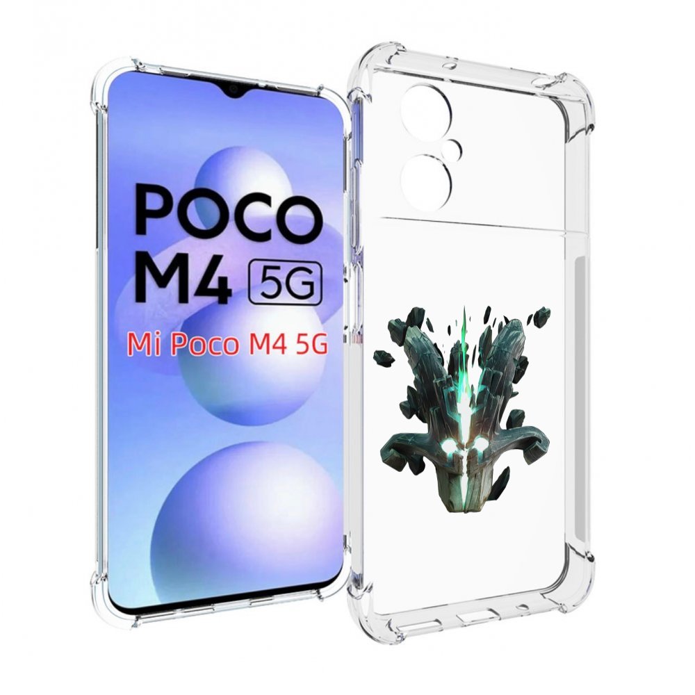 

Чехол MyPads dota 2 juggernaut для Xiaomi Poco M4 5G, Прозрачный, Tocco