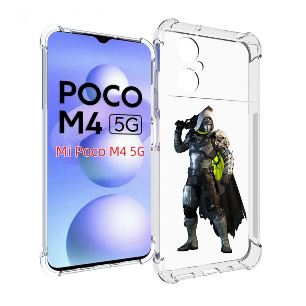 

Чехол MyPads destiny-2-hunter для Xiaomi Poco M4 5G, Прозрачный, Tocco