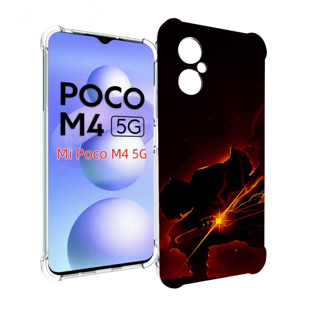 

Чехол MyPads demon-slayer-зеницу для Xiaomi Poco M4 5G, Прозрачный, Tocco