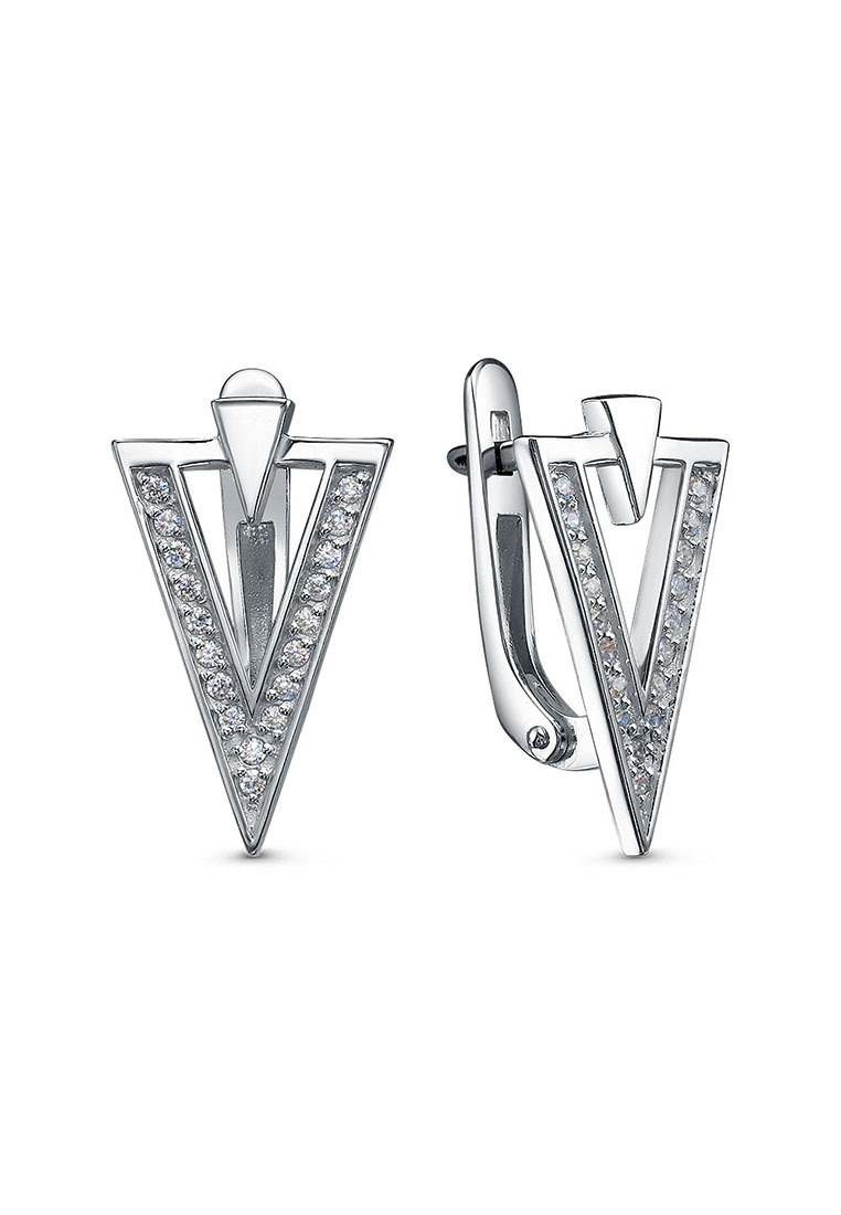 

Серьги из серебра с фианитом Kari Jewelry 3101028217, 3101028217