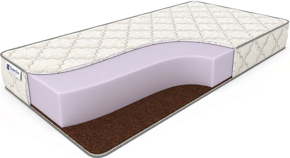 

Матрас Дримлайн DreamRoll Max Hard 95х190х19, Белый, DreamRoll Max Hard