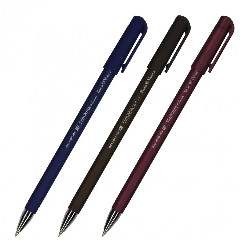

Ручка шариковая Bruno Visconti SlimWrite Original (0.5мм, синий) 24шт.