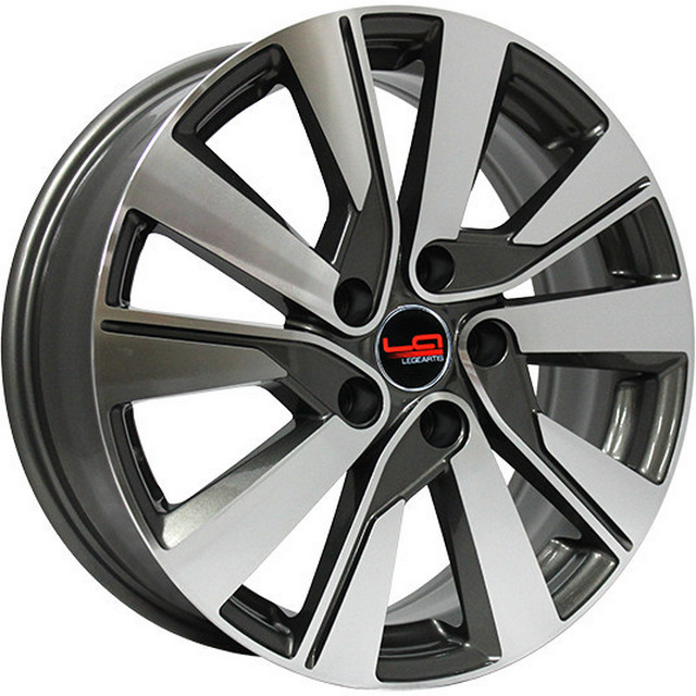 

Колесный диск LegeArtis Concept Ki527 6.5xR17 ET40 5*114.3 D67.1, Серебристый;черный