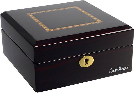 

Шкатулка для хранения часов LuxeWood LW803-6-5, Черный