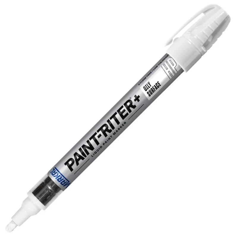 

Маркер промышленный Markal Paint-Riter+ Oily Surface HP (2-4мм, белый) 1шт.