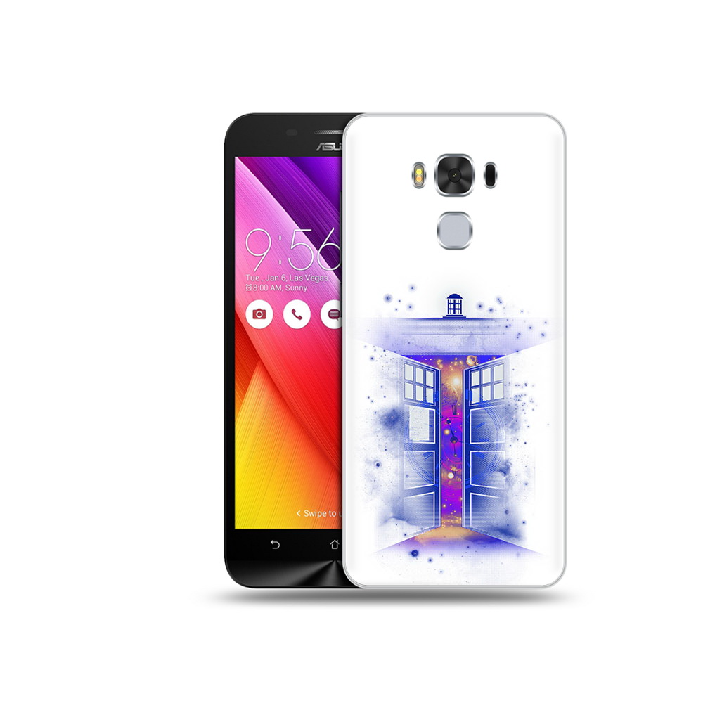 

Чехол MyPads Tocco для Asus ZenFone 3 фиолетовый уголок абстракция (PT49951.654.659), Прозрачный, Tocco