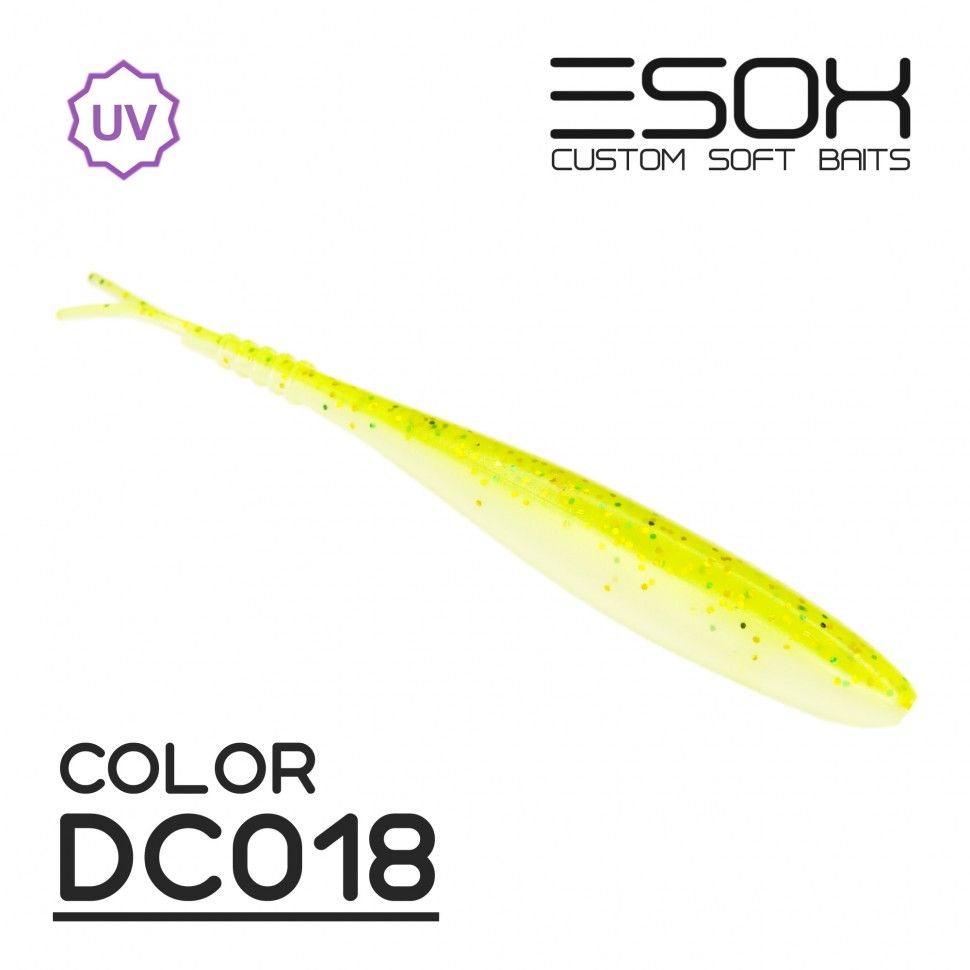 

Силиконовая приманка Esox Фурия 180 мм цвет DC018 3 шт, Фурия