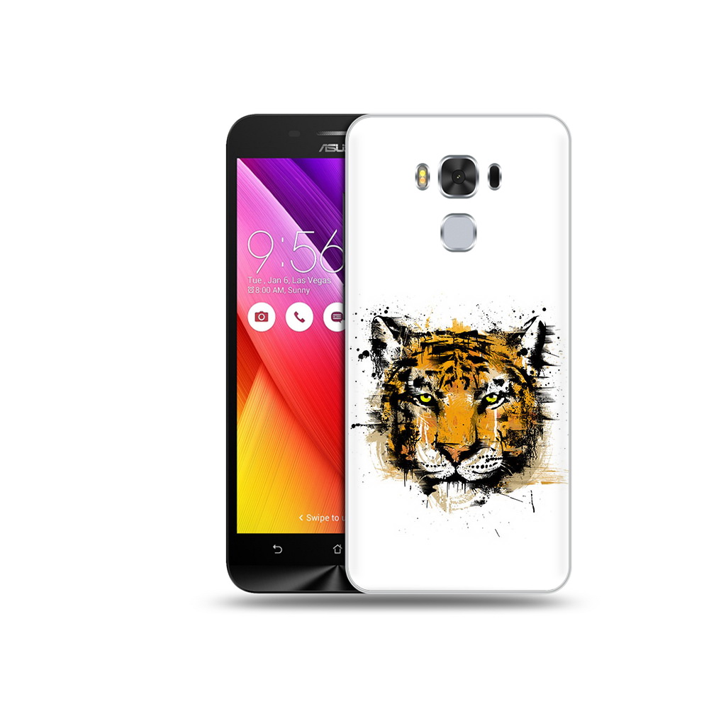 

Чехол MyPads Tocco для Asus ZenFone 3 тигруля (PT49951.654.643), Прозрачный, Tocco