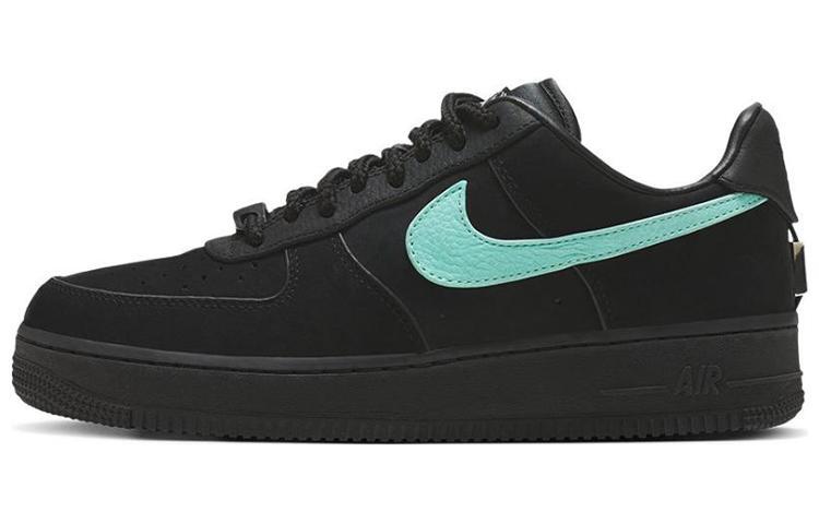 

Кеды унисекс Nike TIFFANY CO. x Nike Air Force 1 Low 1837 черные 36 EU, Черный, TIFFANY CO. x Nike Air Force 1 Low 1837