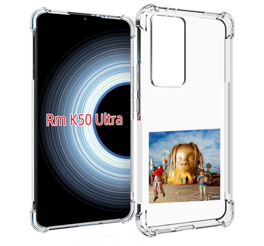 

Чехол MyPads Travis Scott - Astroworld для Xiaomi 12T / Redmi K50 Ultra, Прозрачный, Tocco