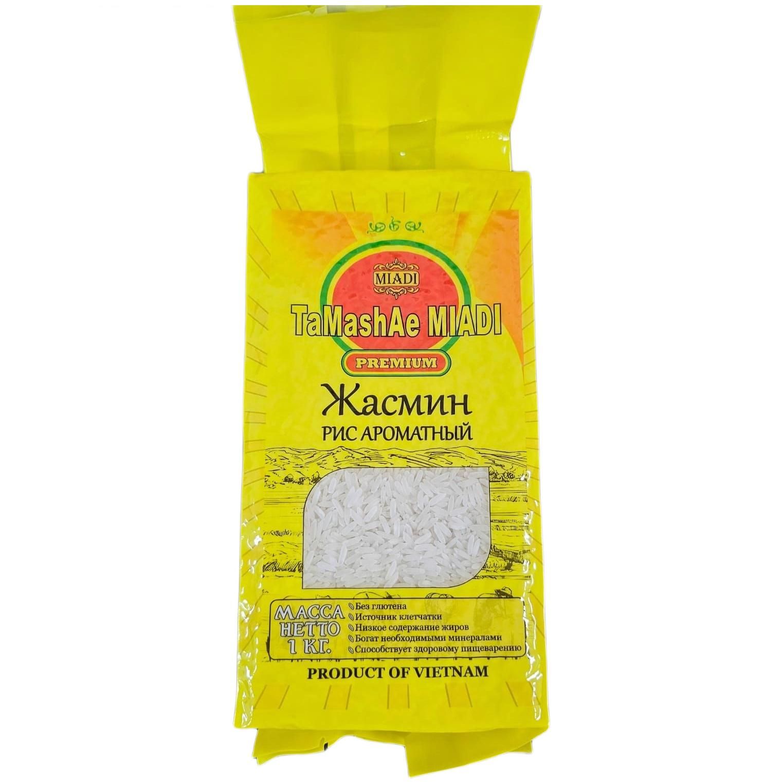 

Рис Tamashae Miadi Premium Жасмин 500 г