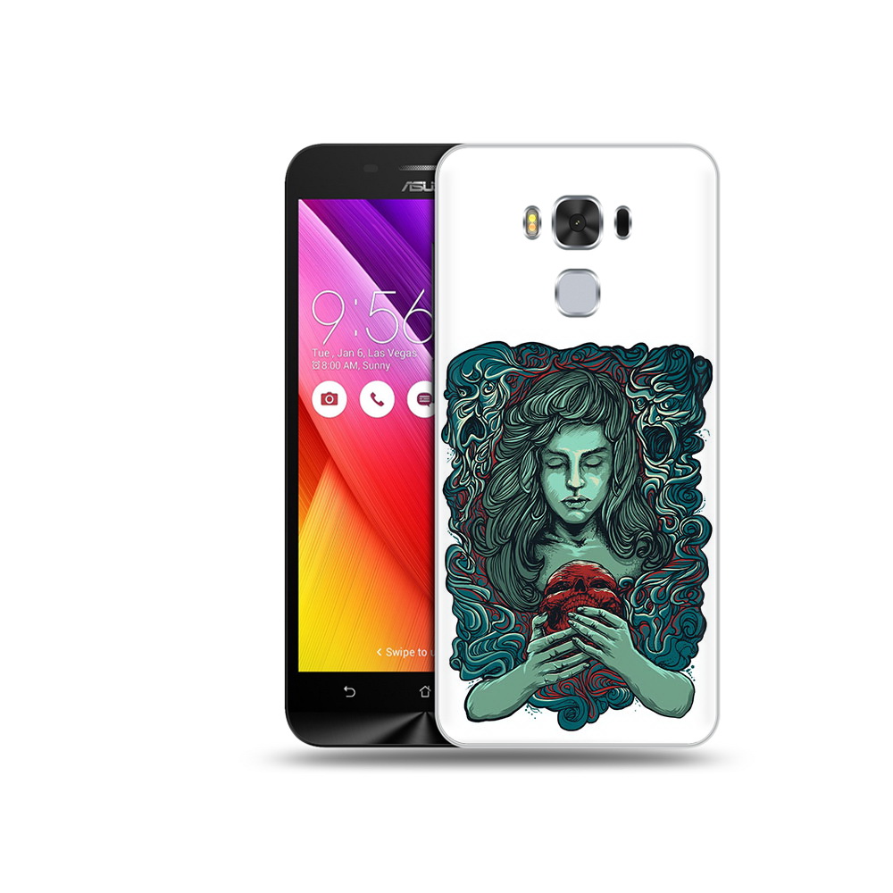 Чехол MyPads Tocco для Asus ZenFone 3 спящая девушка (PT49951.654.619)