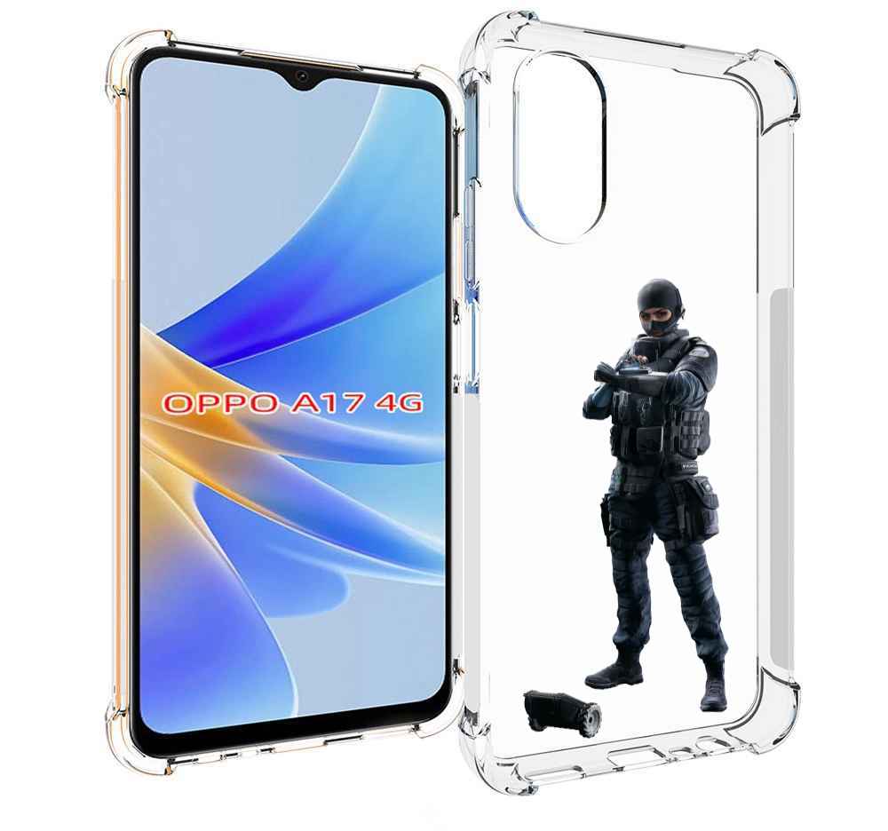 

Чехол MyPads Tom-Clancy's-Rainbow-Six-1 для OPPO A17, Прозрачный, Tocco