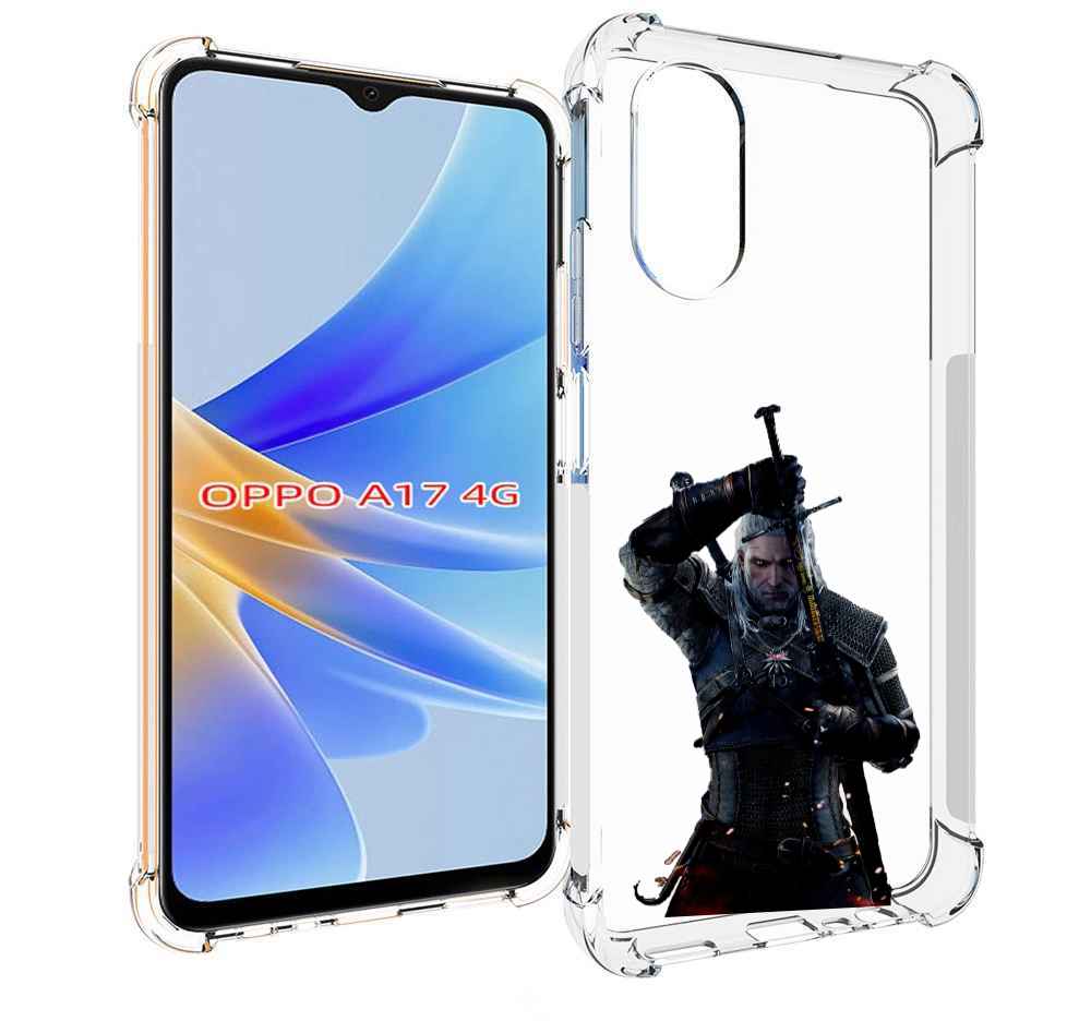 

Чехол MyPads The-Witcher-3-Ведьмак для OPPO A17, Прозрачный, Tocco