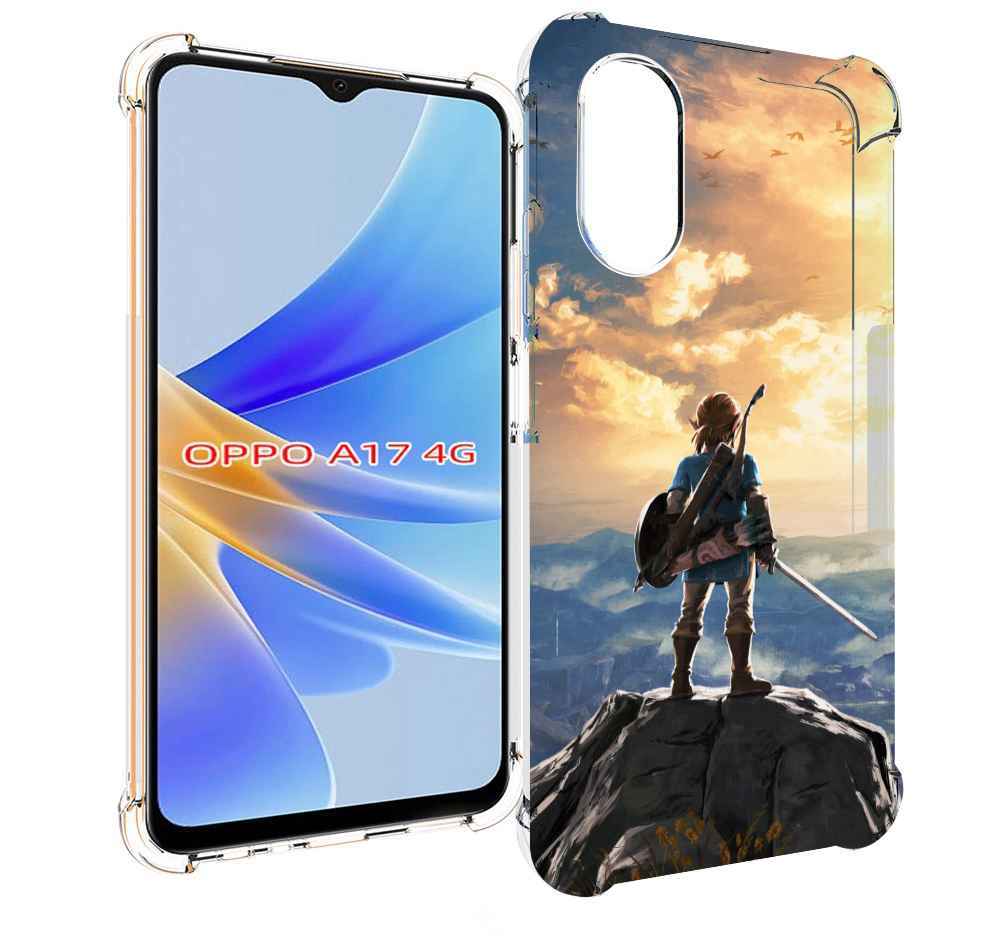 

Чехол MyPads The Legend of Zelda для OPPO A17, Прозрачный, Tocco