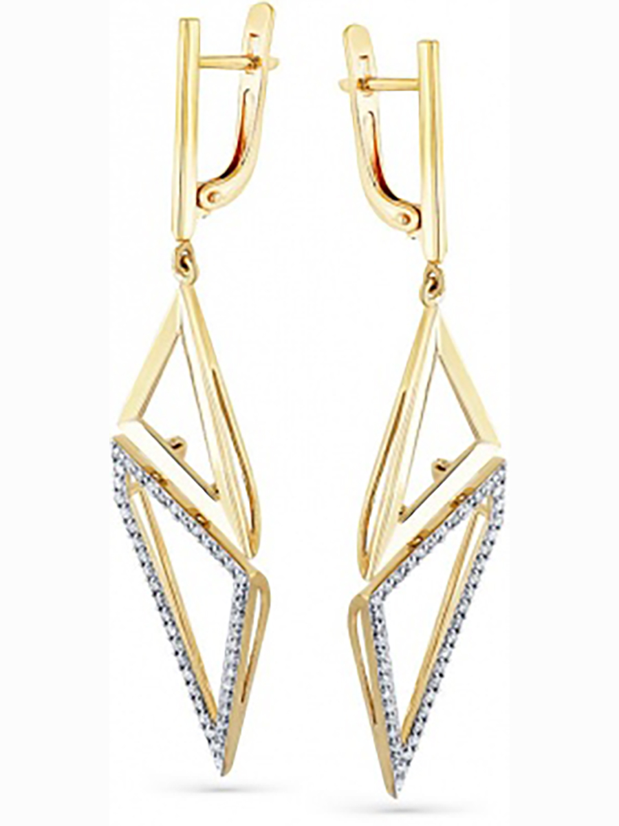 

Серьги из жёлтого золота с 88 бриллиантами Master Brilliant 2-307875-00-00, 2-307875-00-00