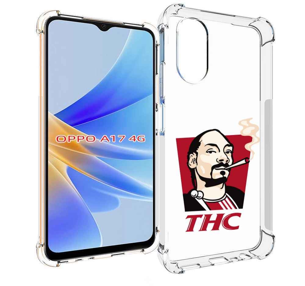 

Чехол MyPads THC для OPPO A17, Прозрачный, Tocco