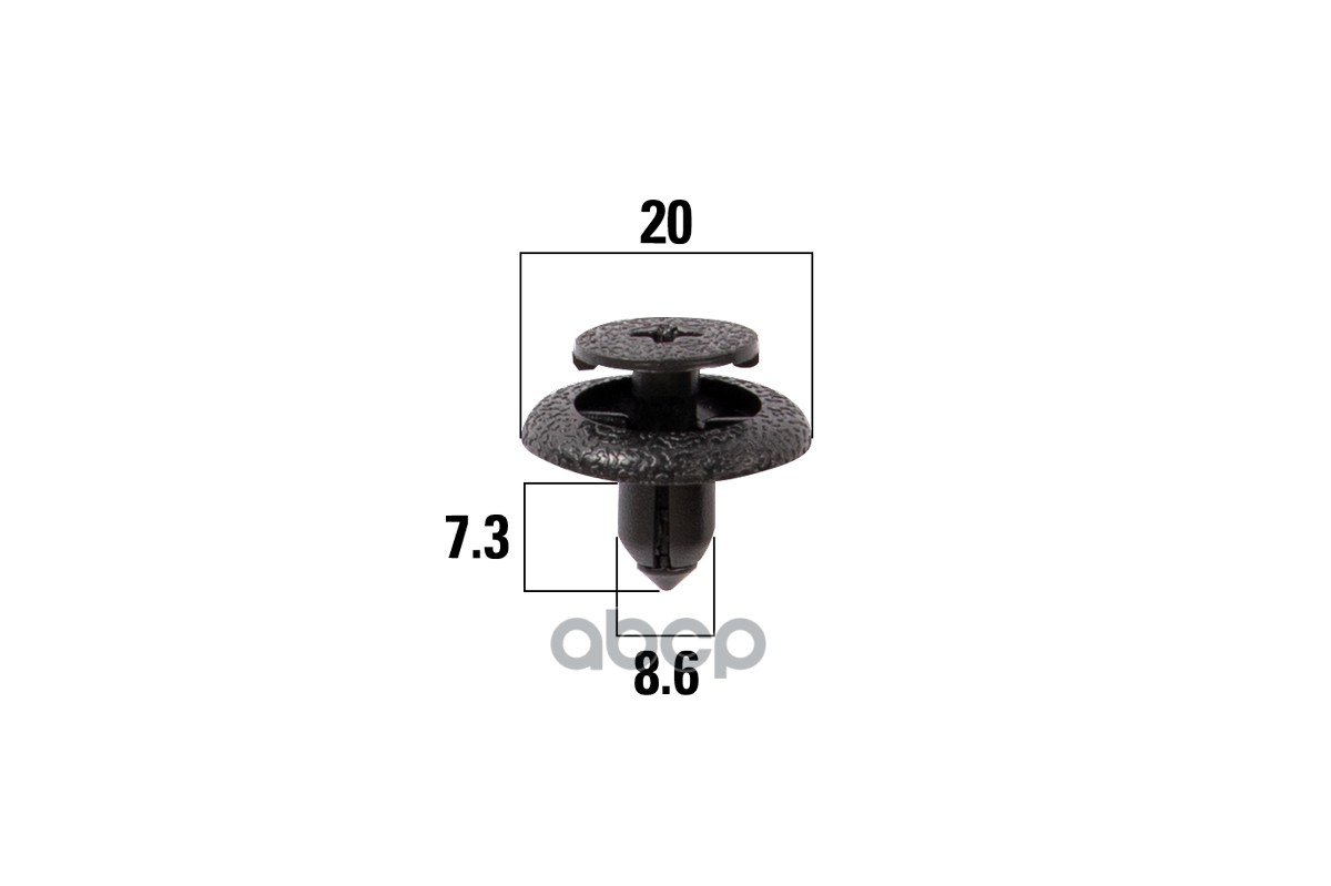 

Клипса Автомобильная Toyota (В Упак. 50 Шт.) Kraft арт. KT106328
