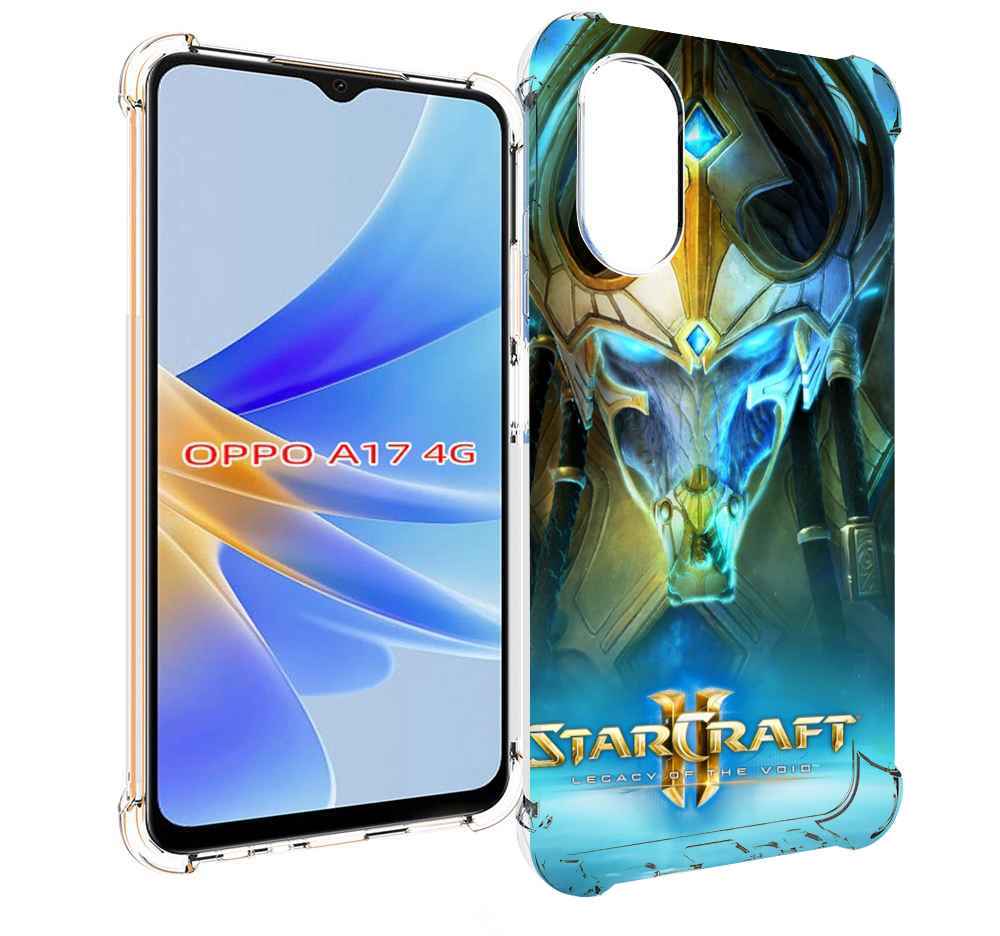 

Чехол MyPads StarCraft II Legacy of the Void для OPPO A17, Прозрачный, Tocco