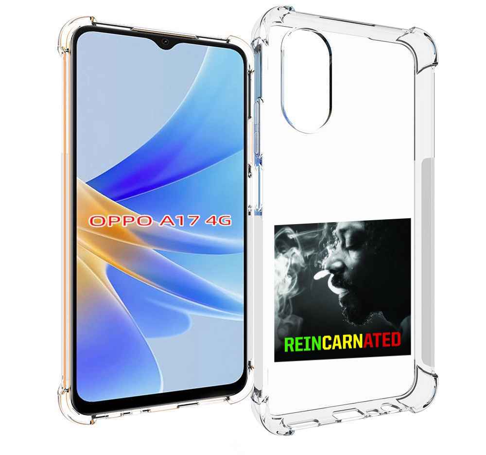 

Чехол MyPads Snoop Dogg REINCARNATED для OPPO A17, Прозрачный, Tocco