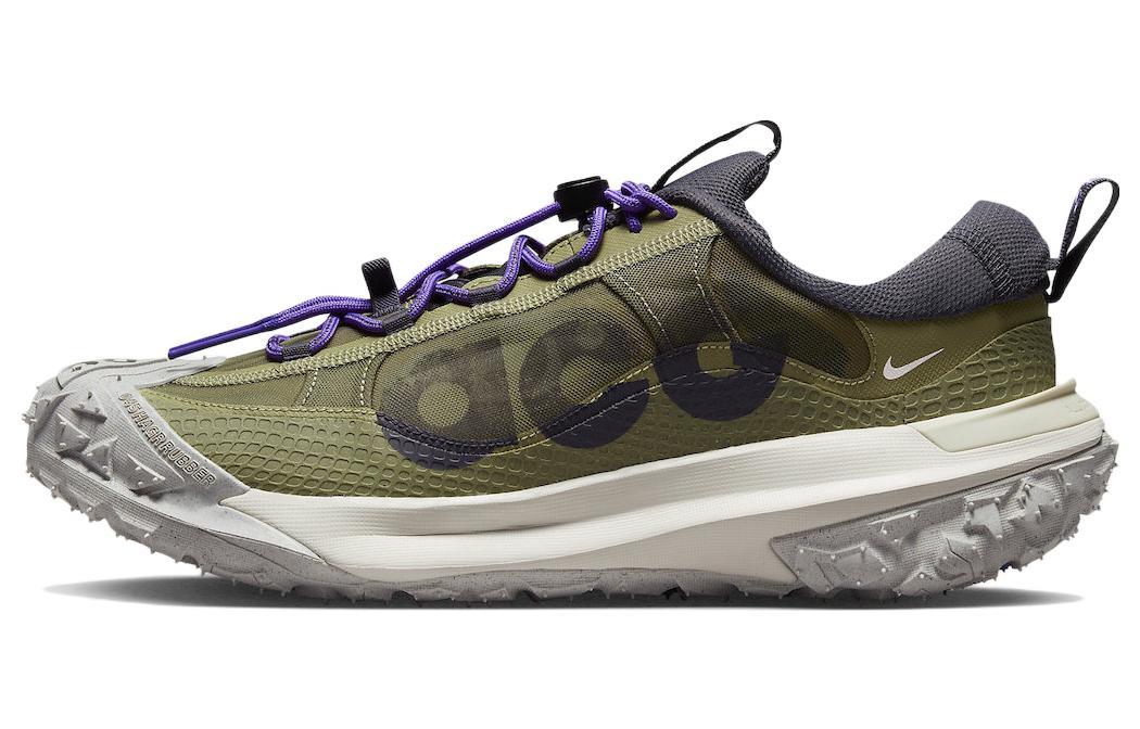 

Кроссовки унисекс Nike ACG Mountain Fly 2 Low Neutral Olive хаки 38.5 EU, ACG Mountain Fly 2 Low Neutral Olive