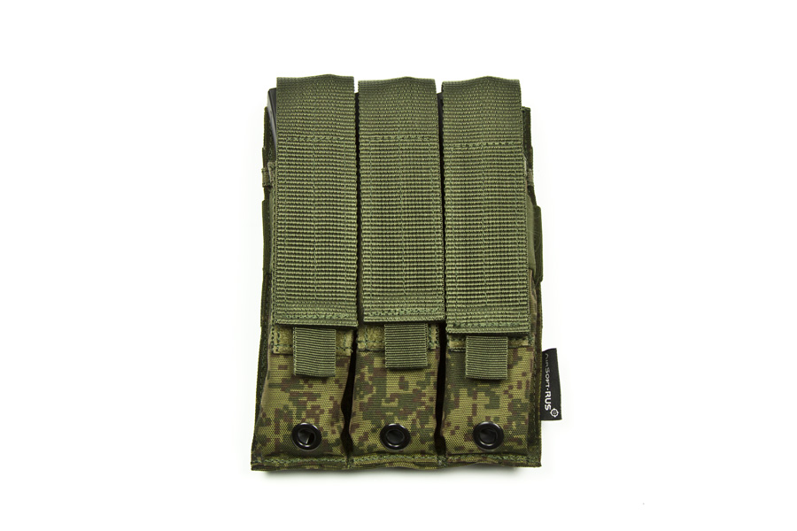 

Подсумок ASR магазинный закрытый под 3 магазина MP-5/ПП-19-01 EMR (ASR-PP3-EMR)