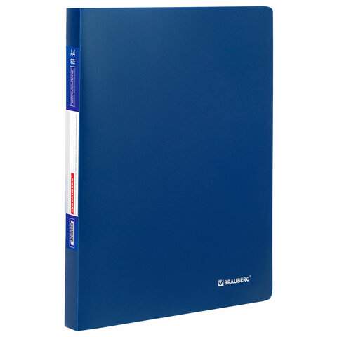 

Папка с 60 вкладышами Brauberg 222636, 3 штуки, Синий