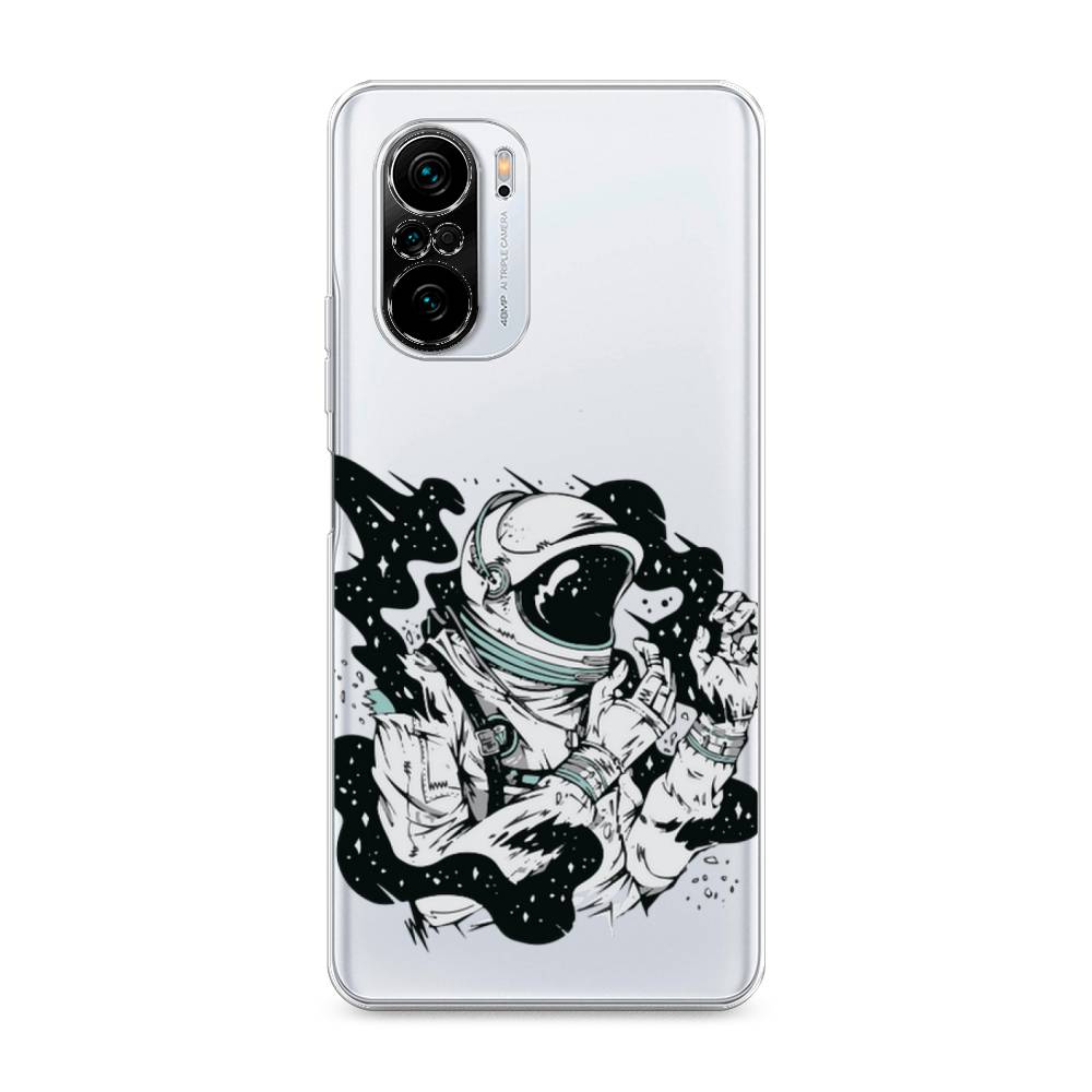 

Чехол Awog на Poco F3/Redmi K40/Mi 11i "Космонавт арт", Разноцветный, 310150-7
