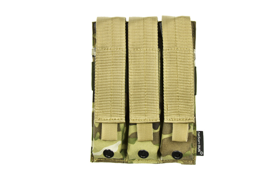 

Подсумок ASR магазинный закрытый под 3 магазина MP-5/ПП-19-01 MC (ASR-PP3-MC)