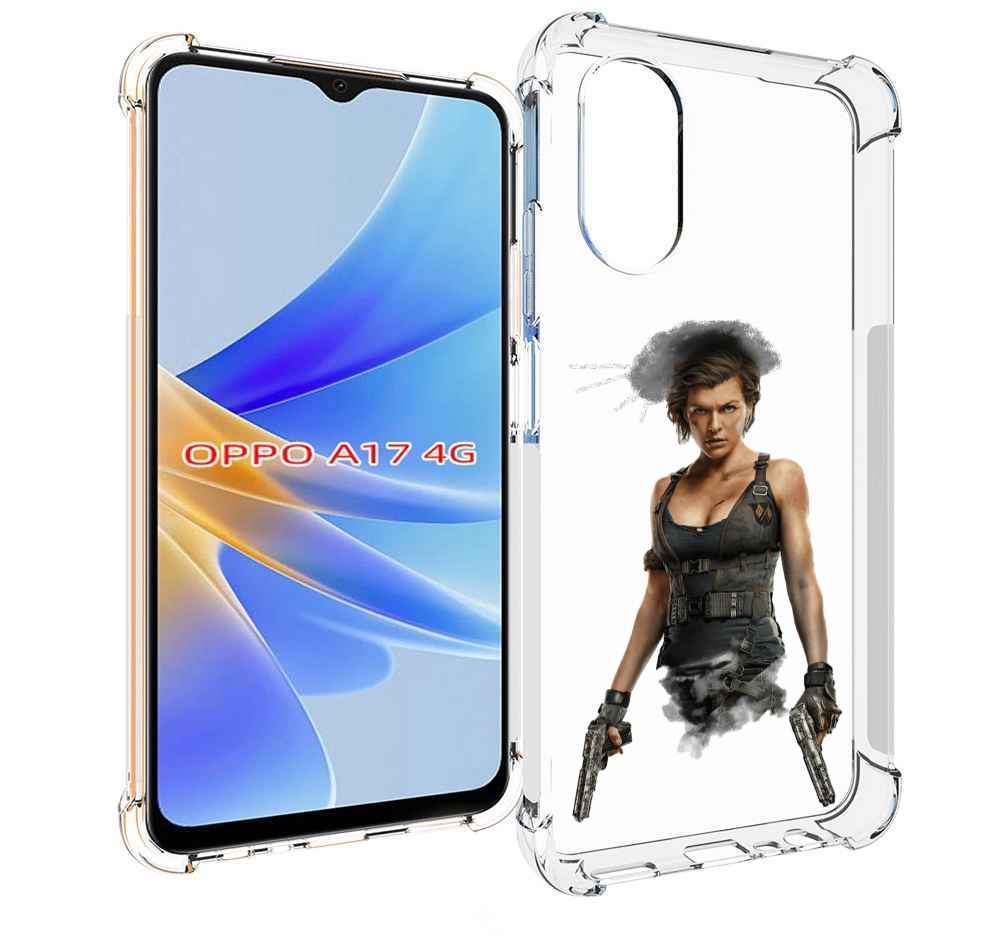 

Чехол MyPads Resident-Evil для OPPO A17, Прозрачный, Tocco