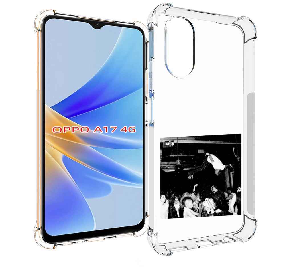 

Чехол MyPads Playboi Carti - Die Lit для OPPO A17, Прозрачный, Tocco