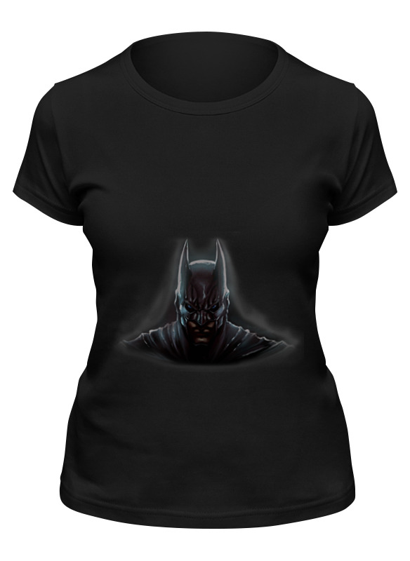 

Футболка женская Printio Batman черная S, Черный, Batman