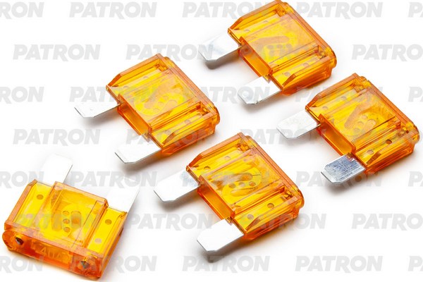 Предохранитель пласткоробка 5шт MAXI Fuse 40A оранжевый PATRON PFS064 1350₽