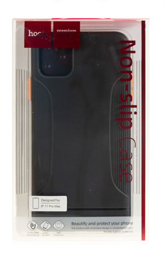 фото Накладка hoco warrior series tpu case для iphone 11 pro max черная