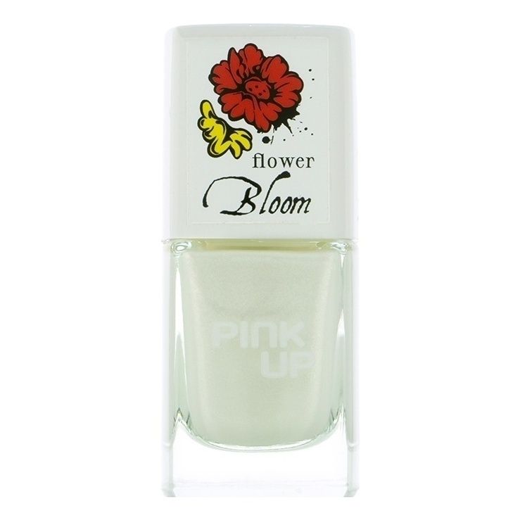 

Лак для ногтей Pink Up Limited Flower Bloom т 01 10 мл, Белый
