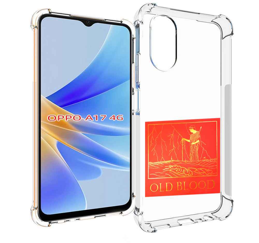 

Чехол MyPads Old Blood Boulevard Depo для OPPO A17, Прозрачный, Tocco