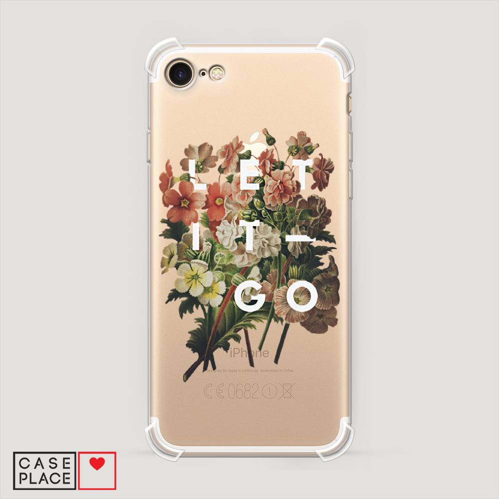 

Чехол Awog на Apple iPhone 7 / Айфон 7 "Let it Go", Разноцветный, 10651-1