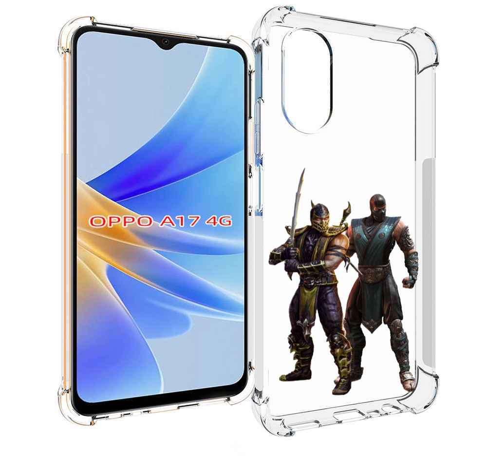 

Чехол MyPads Mortal-Kombat-1 для OPPO A17, Прозрачный, Tocco