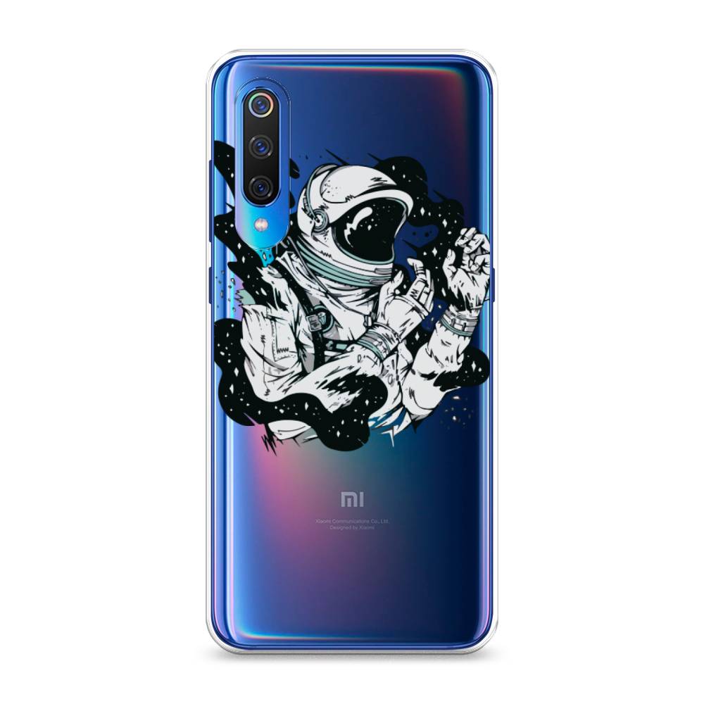 

Чехол Awog на Xiaomi Mi 9 "Космонавт арт", Разноцветный, 34850-7