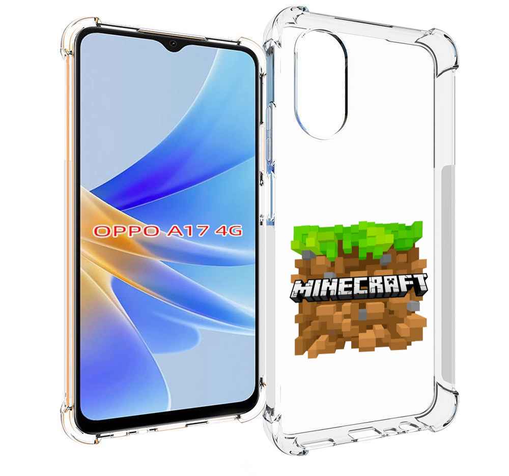 

Чехол MyPads Minecraft-2 для OPPO A17, Прозрачный, Tocco