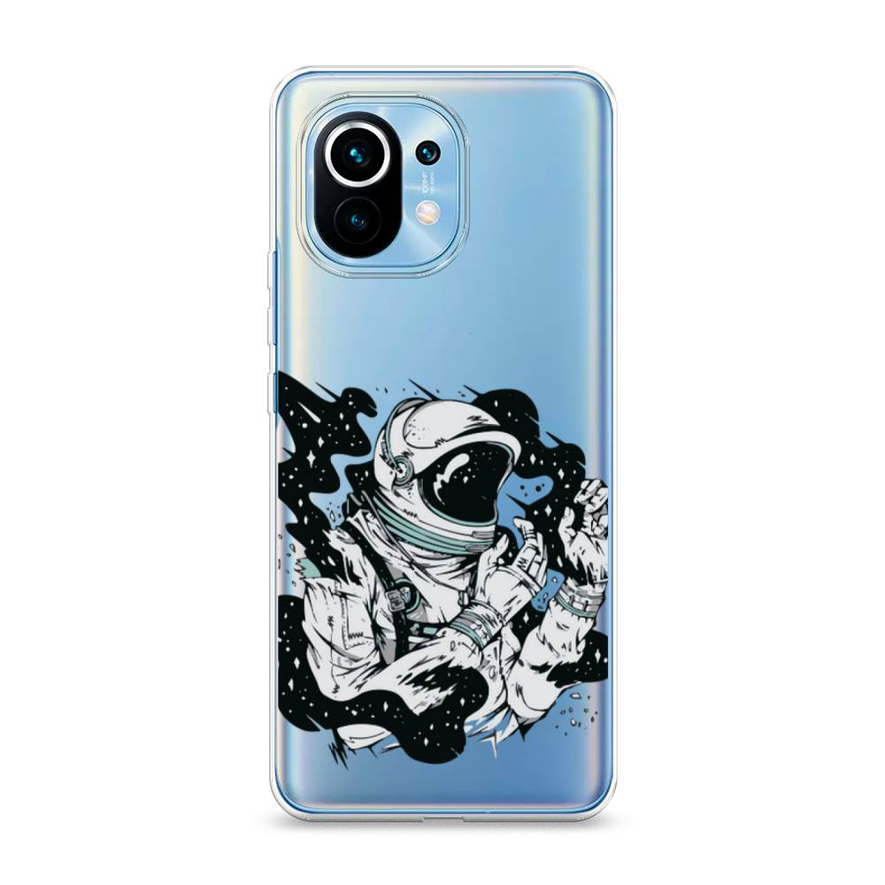 

Чехол Awog на Xiaomi Mi 11 "Космонавт арт", Разноцветный, 39450-7