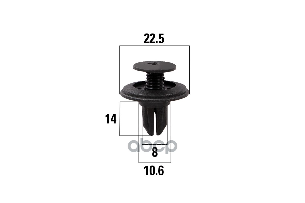 

Клипса Автомобильная Nissan (В Упак. 50 Шт.) Kraft арт. KT106257