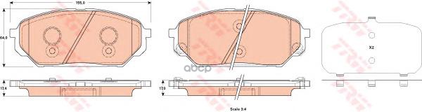 

Колодки тормозные дисковые HYUNDAI: ix55 3.0 V6 CRDi 4WD/3.8 V6 4WD 07-