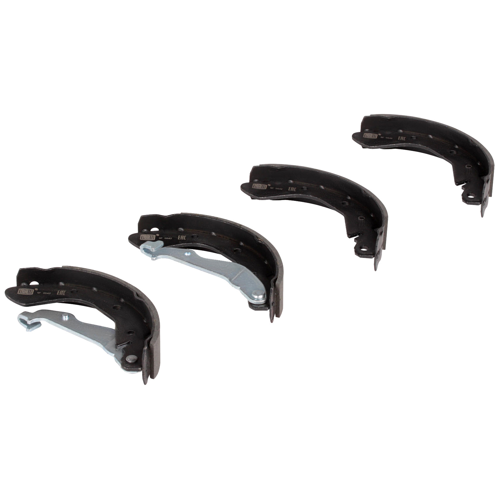 

Тормозные колодки Trialli барабанные для Chevrolet Aveo 2003- 200x36 GF0542