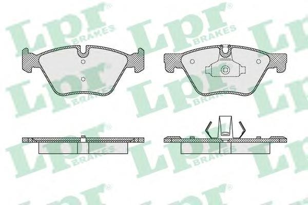 

Тормозные колодки Lpr 05p1641