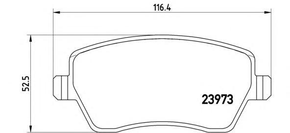 

Колодки NISSAN TIIDA,MICRA,NOTE 03=>/RENAULT CLIO 05=> /LADA LARGUS