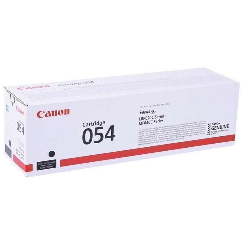 Картридж лазерный CANON (054BK) для i-SENSYS LBP621Cw/MF641Cw/645Cx и другие, черный