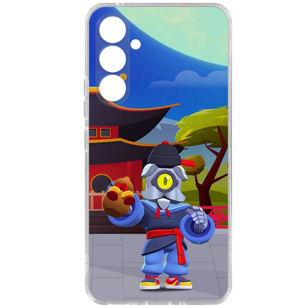 

Чехол-накладка Brawl Stars-Великий Мастер Барли для Samsung Galaxy A54 5G, Прозрачный