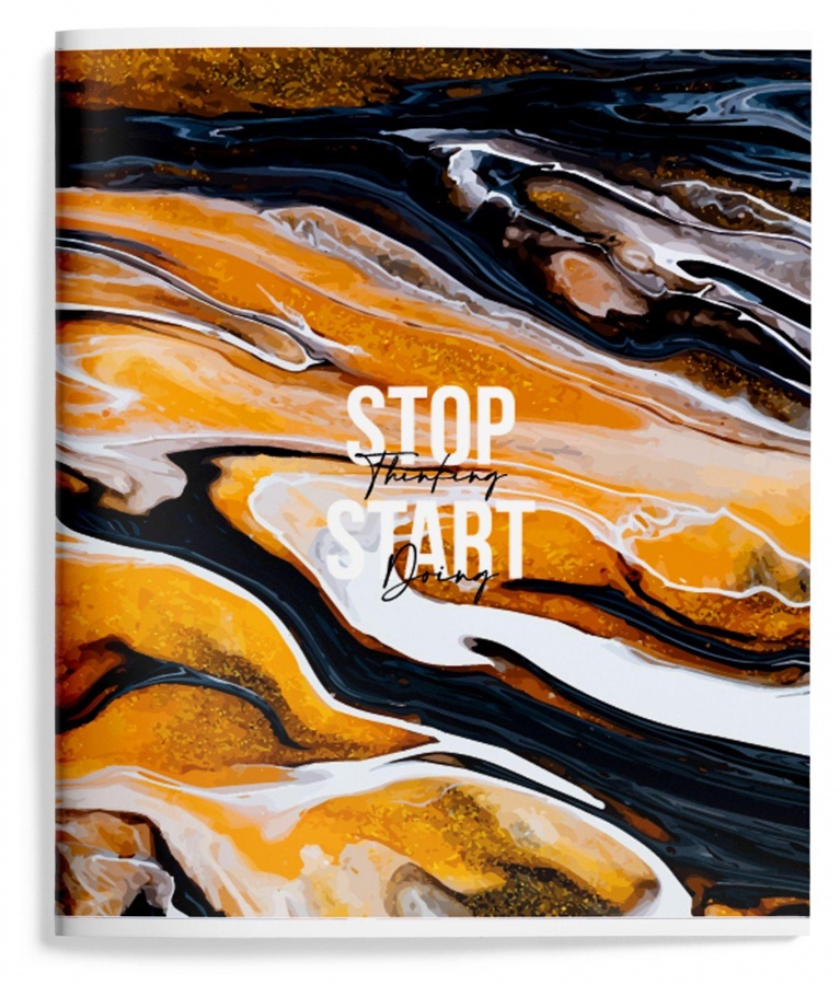 

Тетрадь общая 48л, А5 schoolФОРМАТ Флюид Арт, клетка, скрепка, мелованный картон, 10шт.