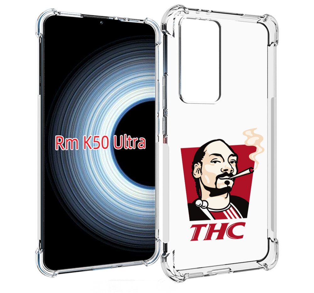 

Чехол Mypads Thc Для Xiaomi 12T/Redmi K50 Ultra, Прозрачный, Tocco